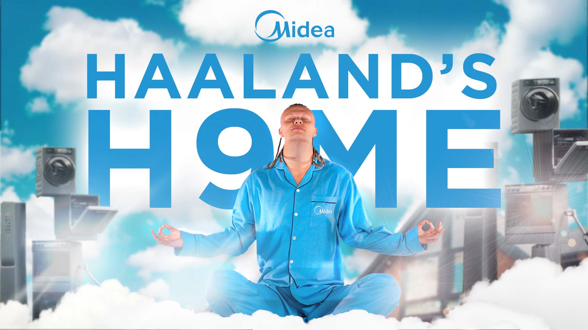 ERLING HAALAND BECOMES MIDEA BRAND AMBASSADOR