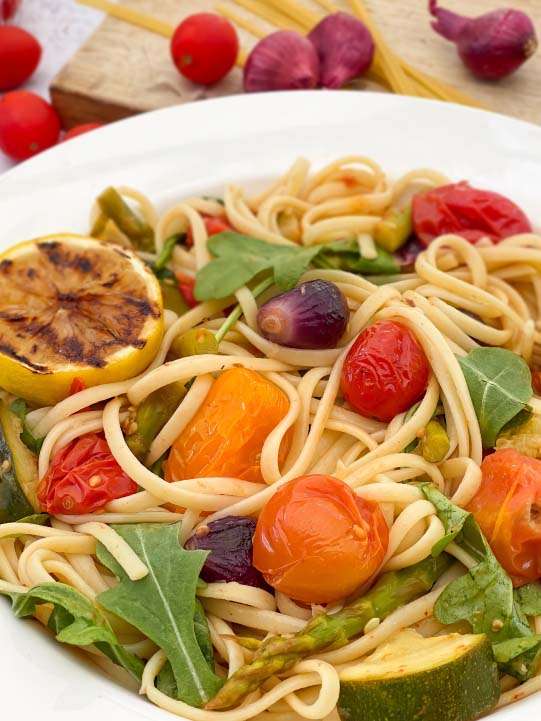 Vegetable Linguine Dinner Recipe