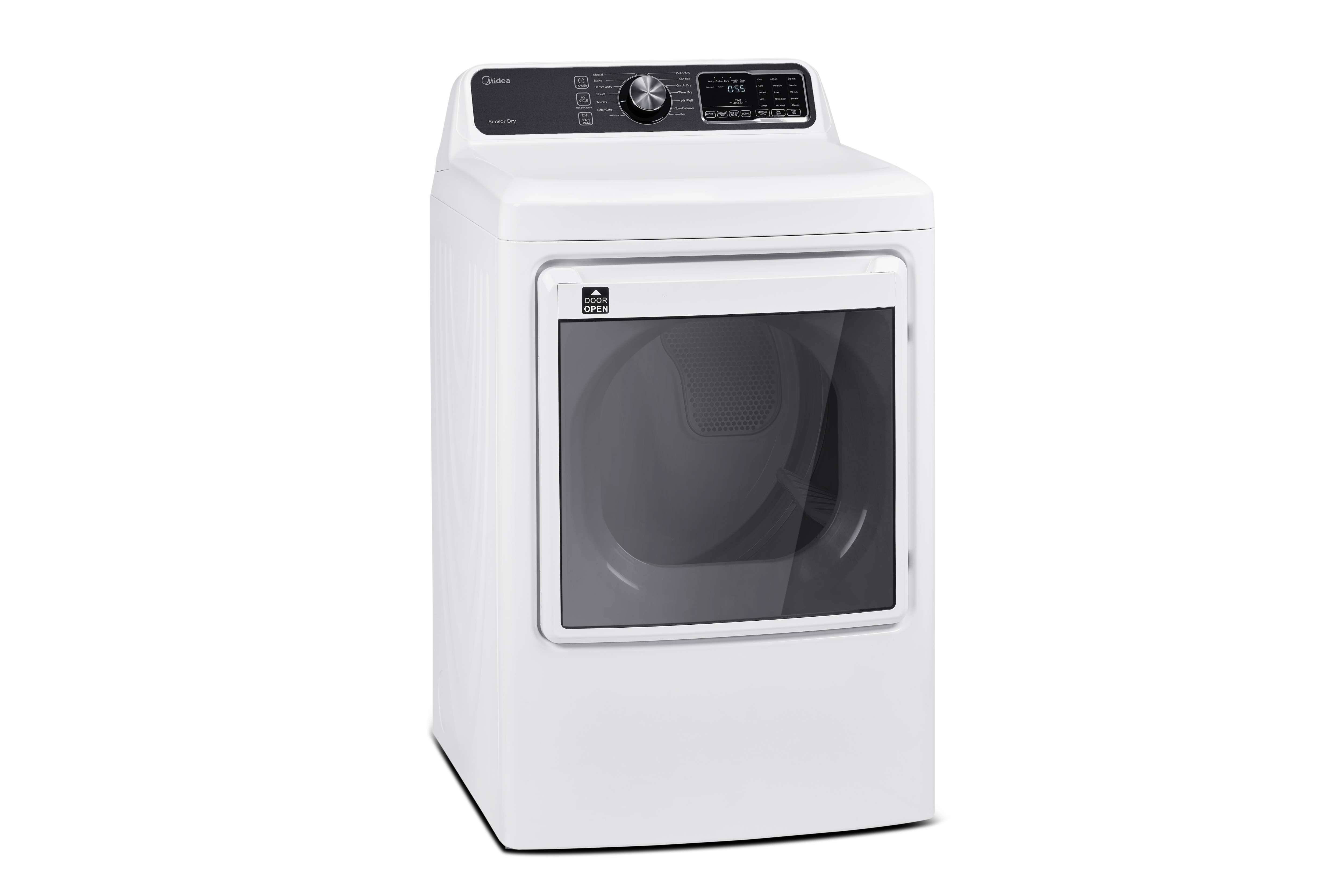 Midea 7.5 Cu.Ft. Top Load Matching Dryer White MLE45N3BWW Picture