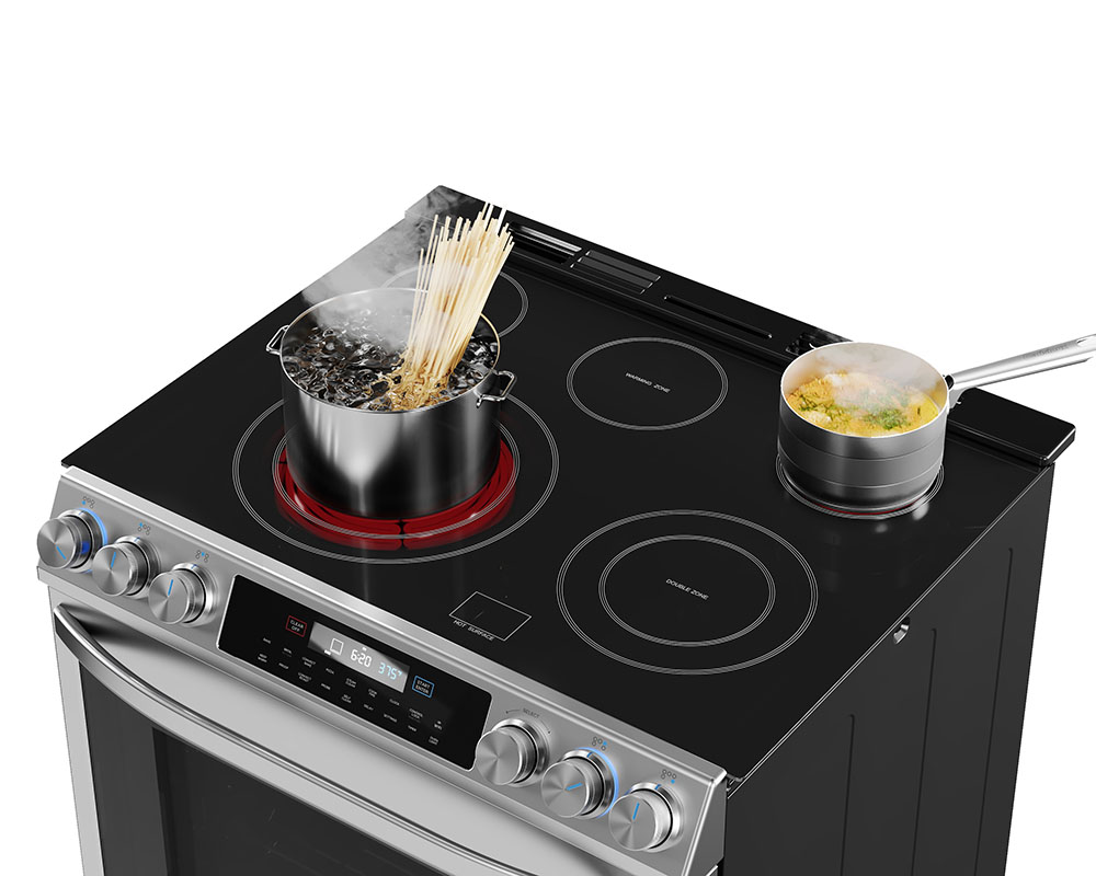 midea electric stove how to use