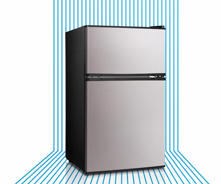Review Arctic King 3.2 Mini Fridge Compact Refrigerator with Freezer 