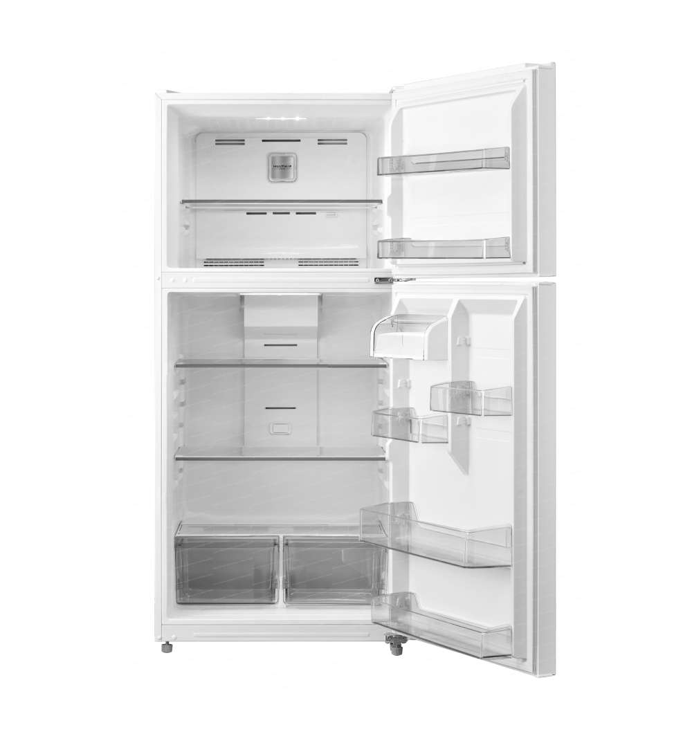 Midea Garage Ready 18.1-cu ft Top-Freezer Refrigerator (White