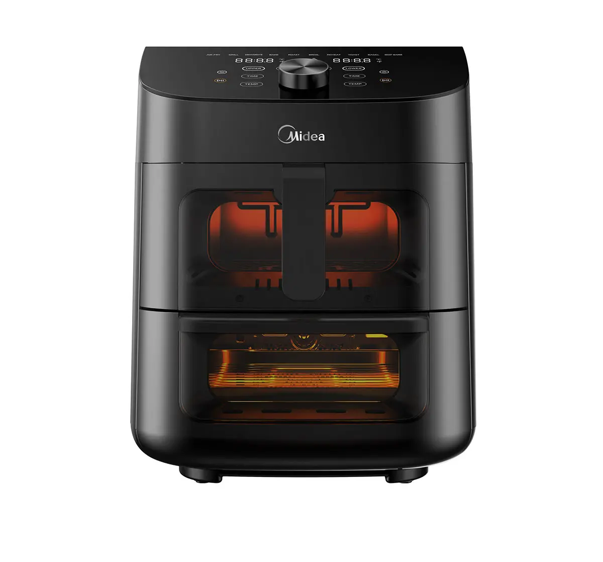 Midea 8-In-1 11QT Smart Two-Zone Air Fryer Oven