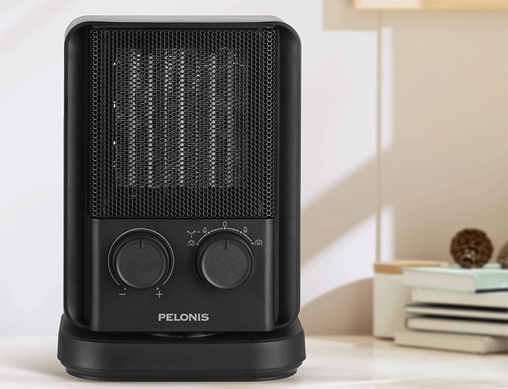 Efficient & Portable with Overheat Protection | Pelonis Ceramic Heater