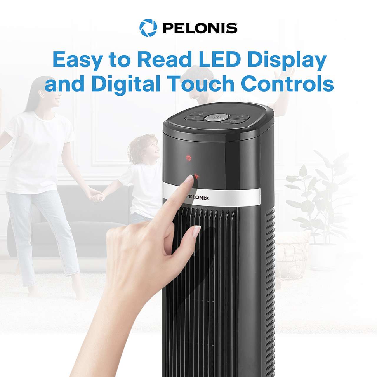 Pelonis 40 in. Oscillating Tower Fan buy NIB