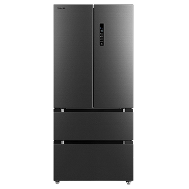 532L, FRENCH DOOR REFRIGERATOR, ALLOY COOLING BACK, DUAL COOLING, 3 CYCLE