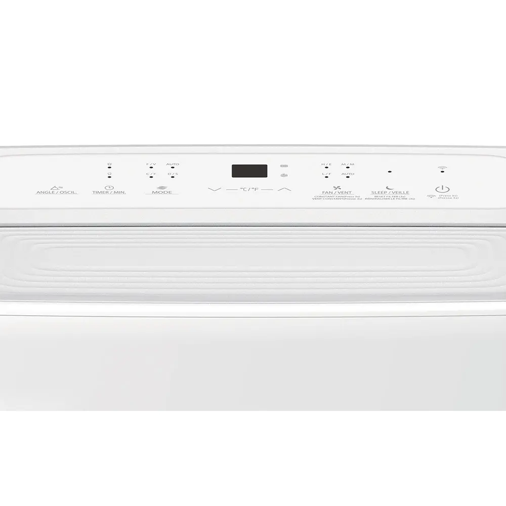 Climatiseur portatif intelligent Wi-Fi Toshiba de 8 000 BTU (12 000 BTU ASHRAE)