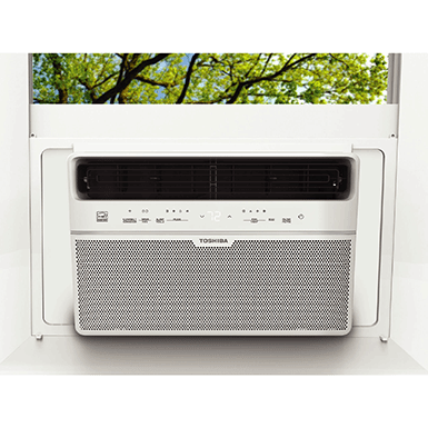 Climatiseur de fenêtre intelligent Toshiba 8000 BTU 115V avec télécommande 