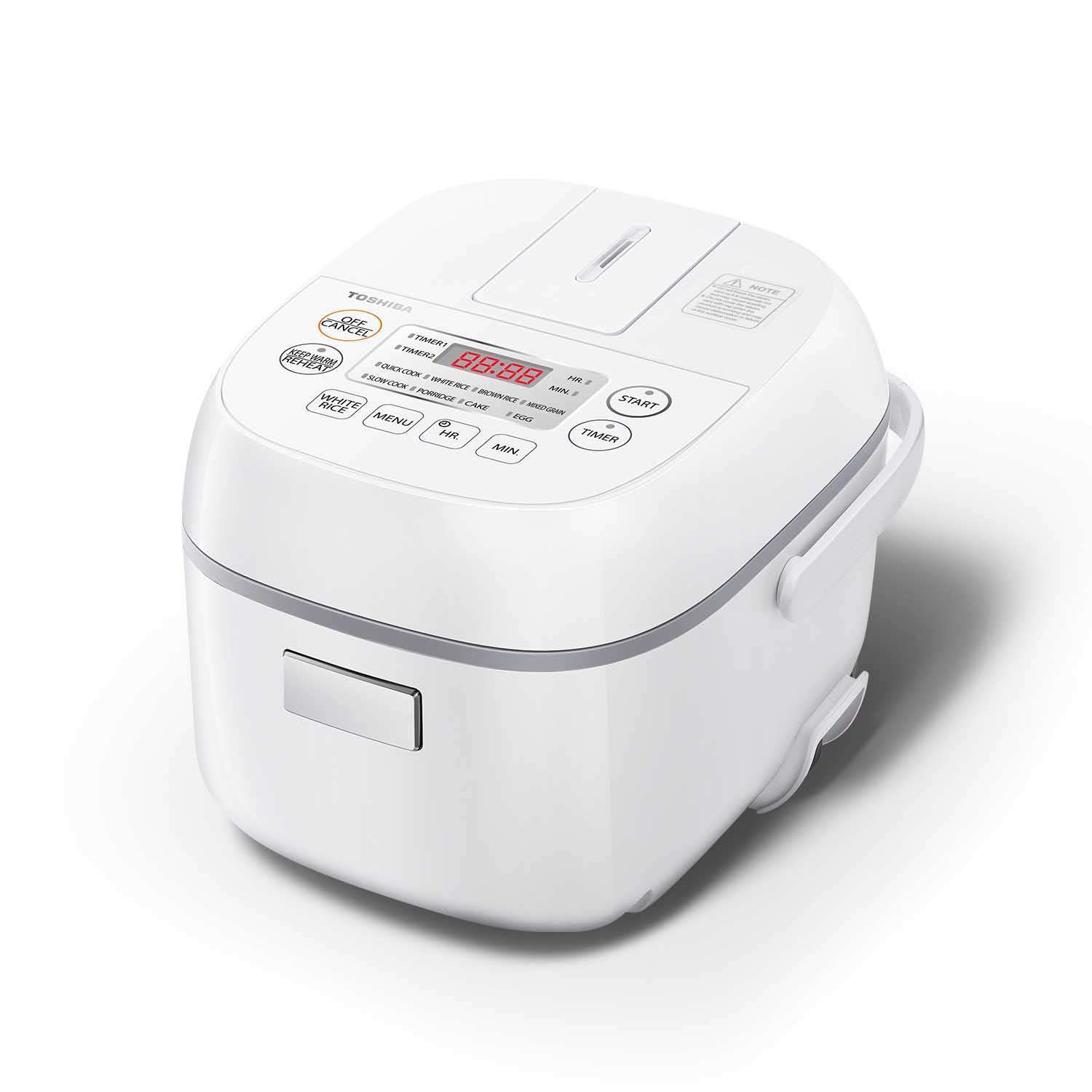  3-Cup Digital Programmable Rice Cooker with 8 Cooking Functions