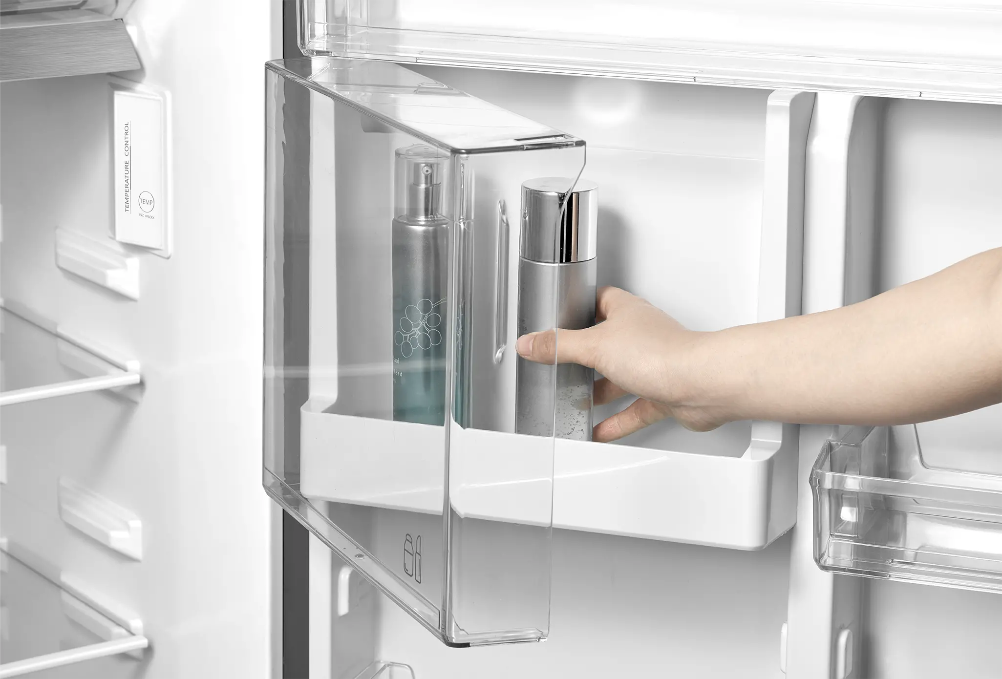 338 Litres, Origin Inverter Refrigerator with AirFall cooling Technology.