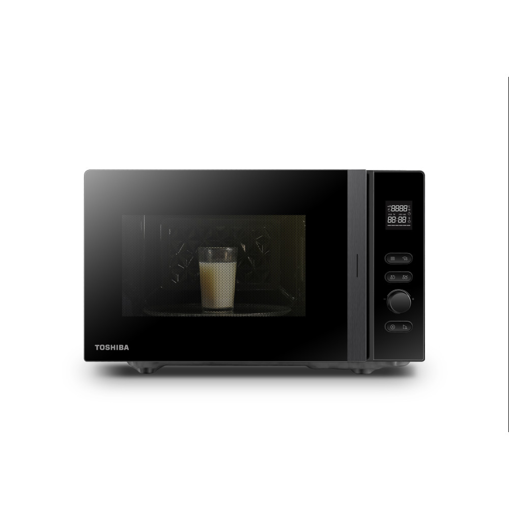 Toshiba-MV-SAM20T(BK)-IOT-Solo-12 modes de cuisson automatiques-Nettoyage facile-20 l-800 W-Noir