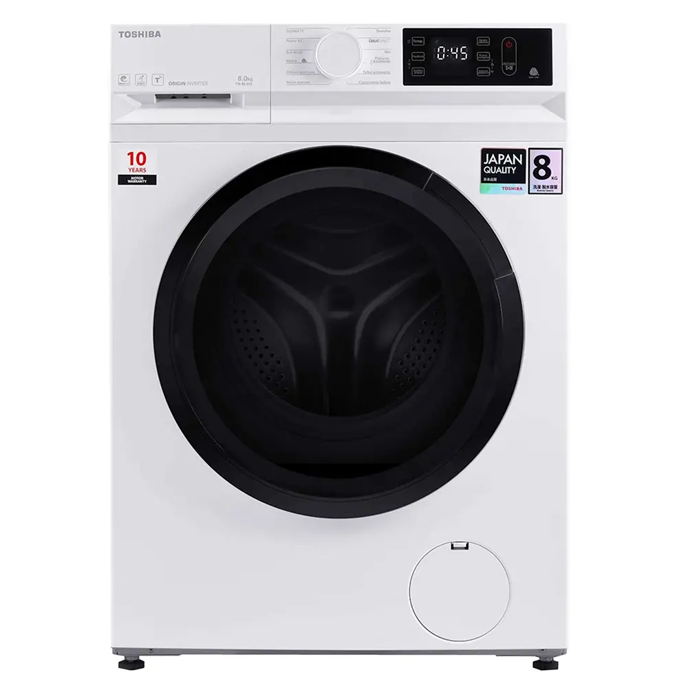 FRONT LOADING TOSHIBA WASHING MACHINE