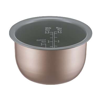 4mm Thick Non-Stick Copper Inner Pot Rice Cooker (1.0L)