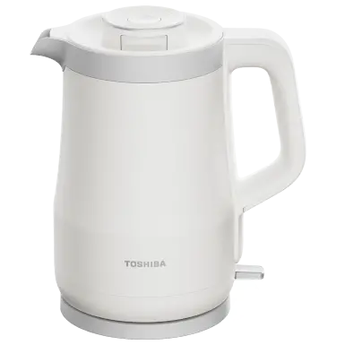 Cordless Double Wall Electric Kettle with Loackable Lid (1.5L)