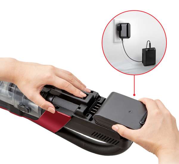 Cordless vacuum cleaners sales with removable batteries