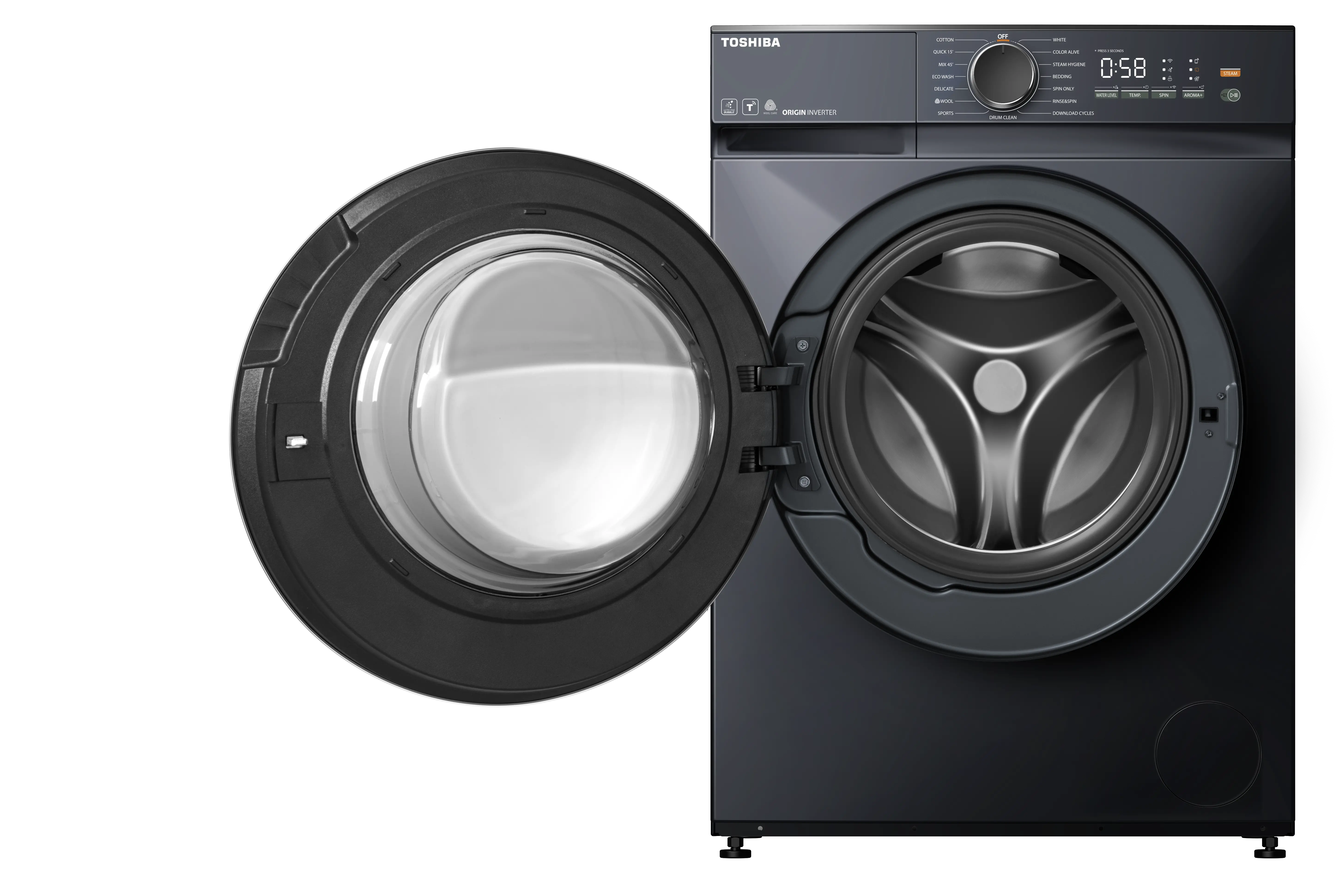 470MM Ultra Slim Inverter Front Loading Washing Machine(8.5KG)
