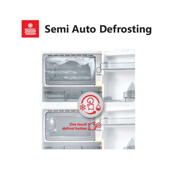 semi automatic defrost