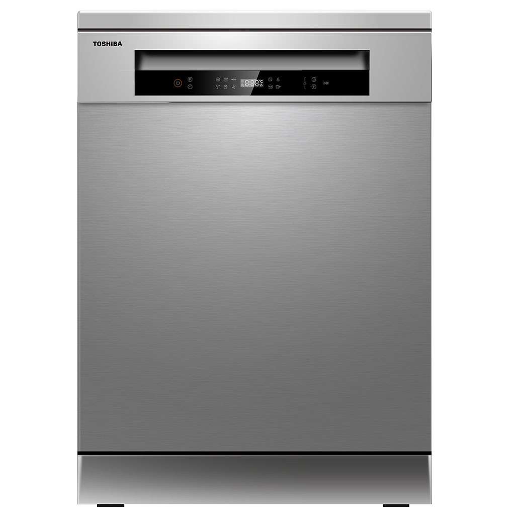 Toshiba Dishwasher, 14 Place Setting With 6 Wash Programme, Pull Out Adjustable Upper Rack Banner 1