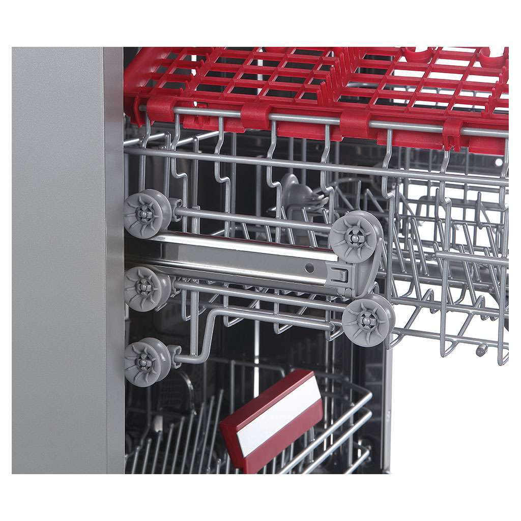 Toshiba Dishwasher, 14 Place Setting With 6 Wash Programme, Pull Out Adjustable Upper Rack Banner 6