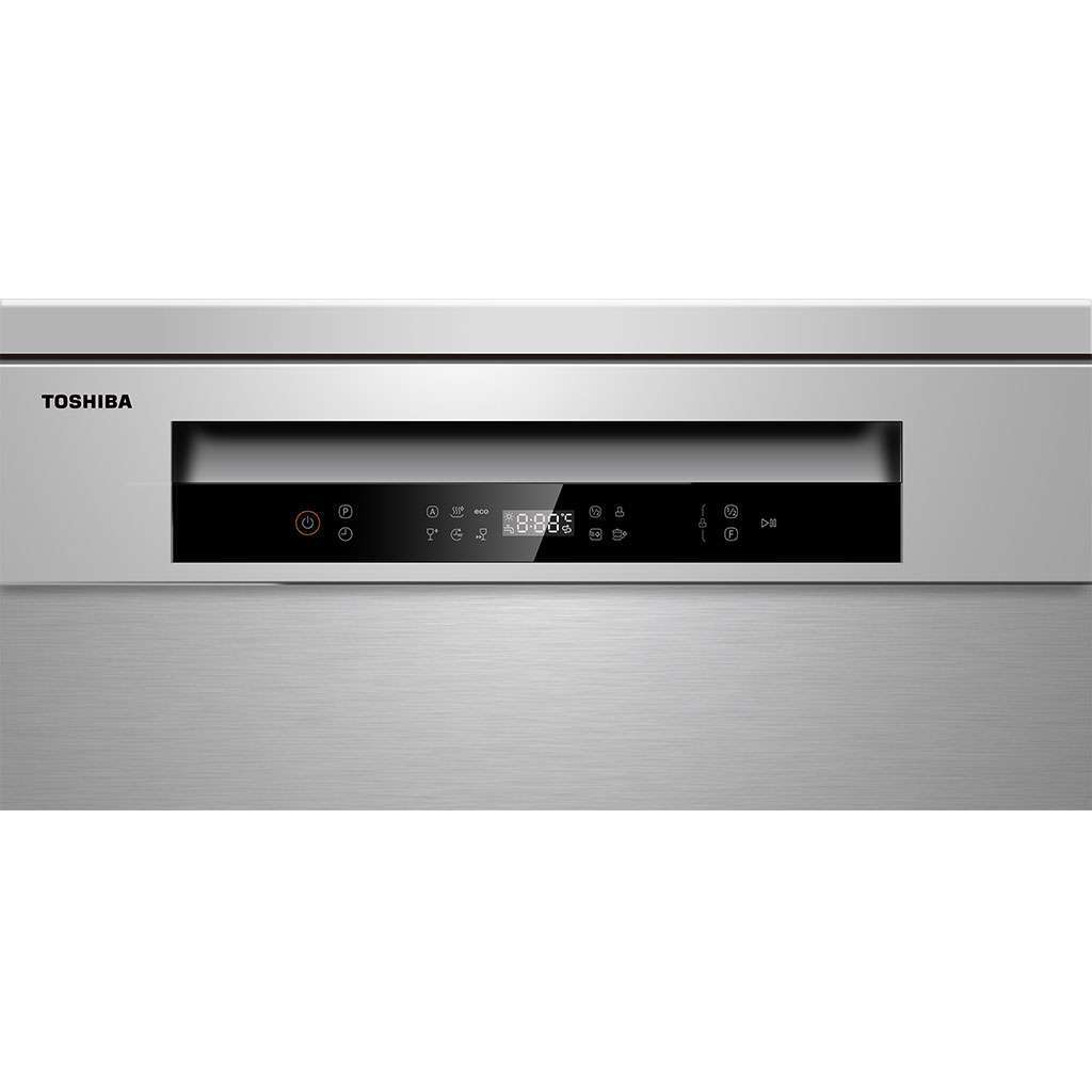Toshiba Free Standing Dishwasher with 70 Degree C Hot Water Wash DW-14F1IN(S)-2 Banner 2