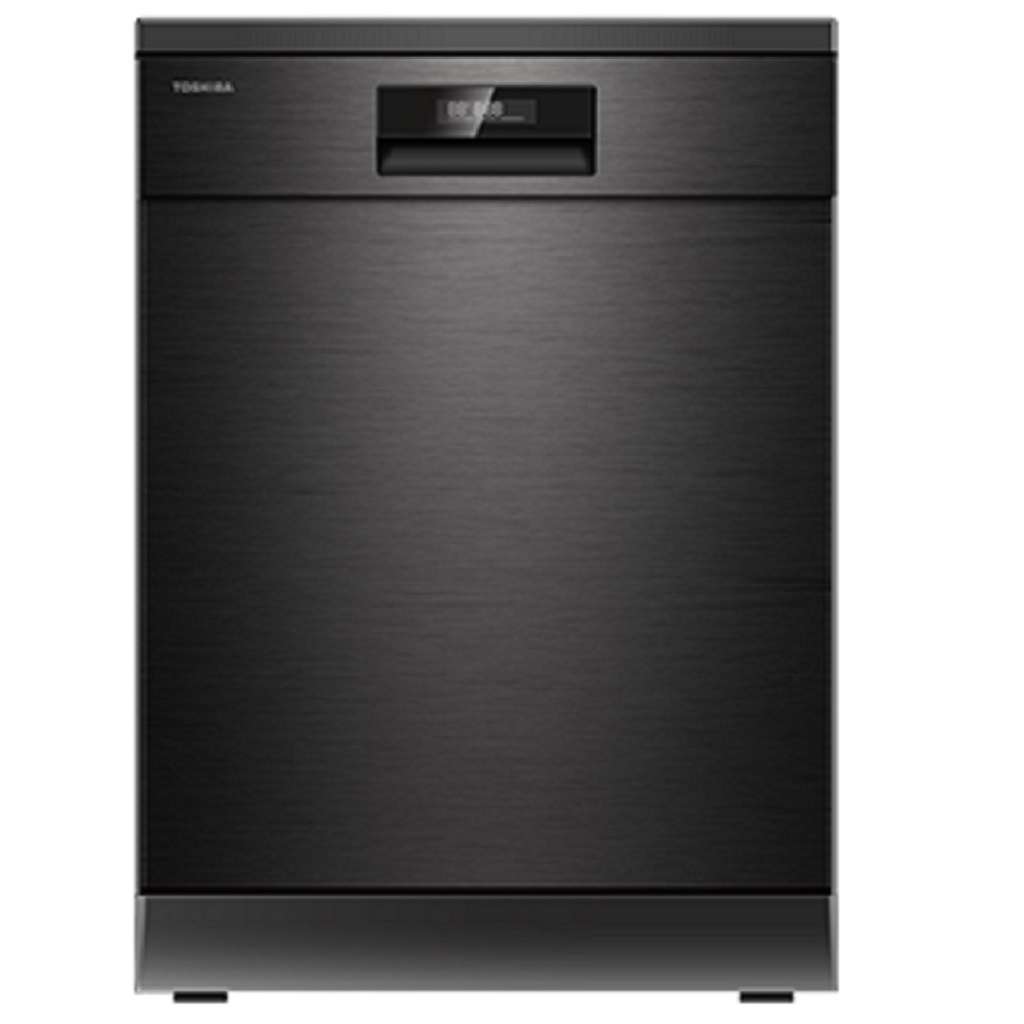 Black Stainless Steel - Toshiba Dishwasher With 15 Place Setting & Uv Led - DW-15F2IN(BS)-IN Banner 1