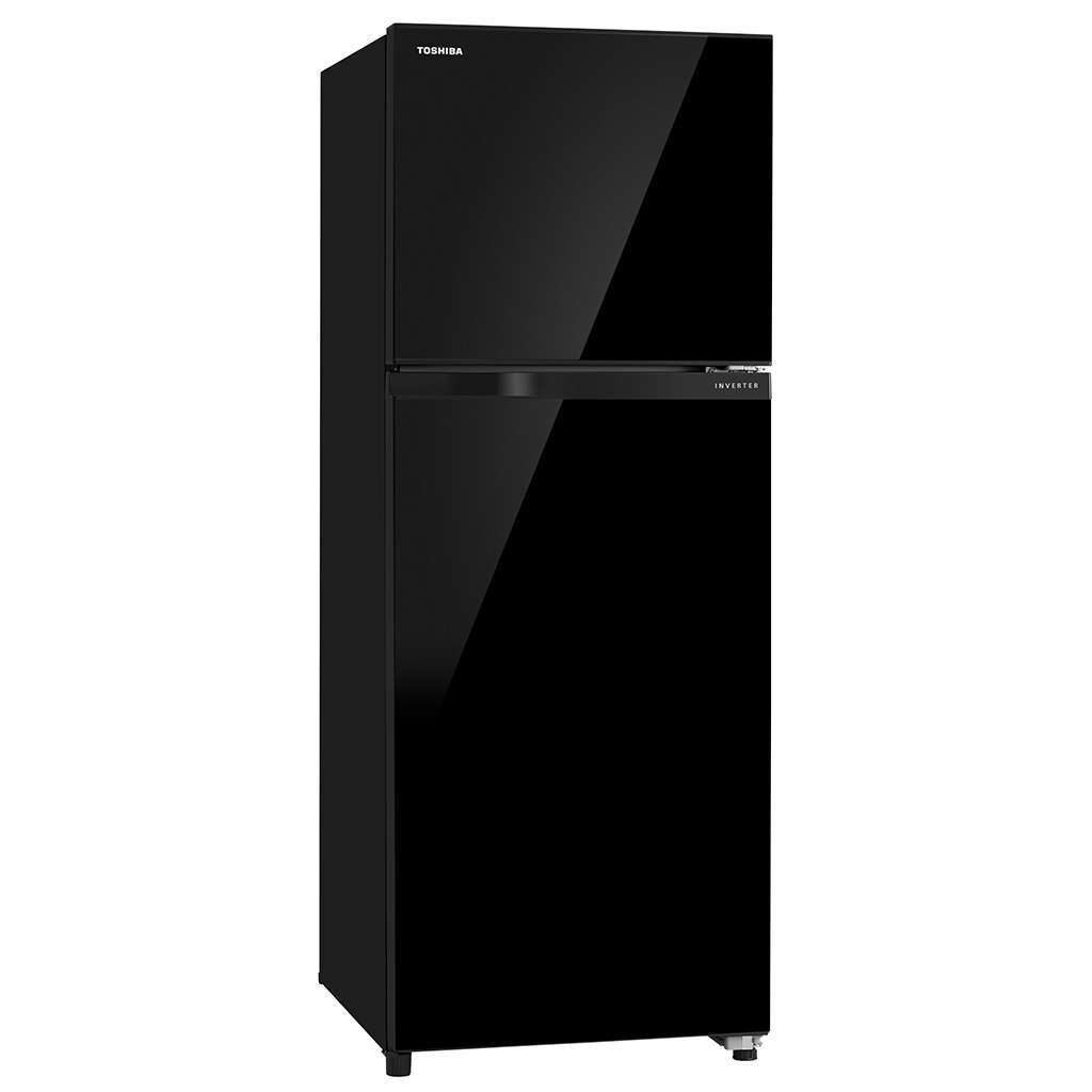 Toshiba 325l Double Door Refrigerator Black Glass Finish GR-AG36IN(XK) Banner 2