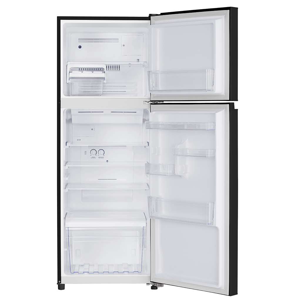 Toshiba 325l Double Door Refrigerator Black Glass Finish GR-AG36IN(XK) Banner 4