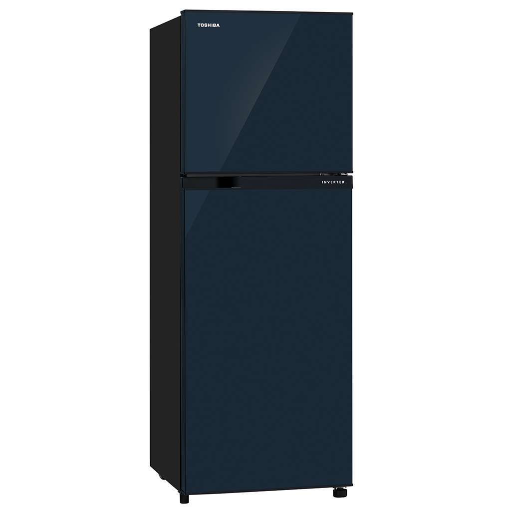 Toshiba 272l Double Door Refrigerator Blue Uni Glass Finish GR-B31INU(UB) Banner 2
