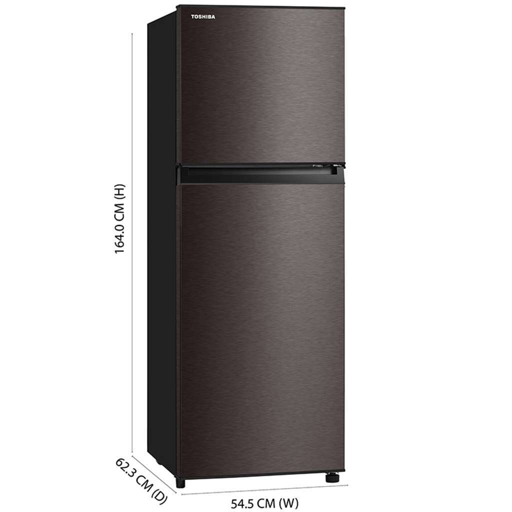 Toshiba 272l Double Door Refrigerator Satin Gray GR-RT328WE-PMI(37) Banner 5