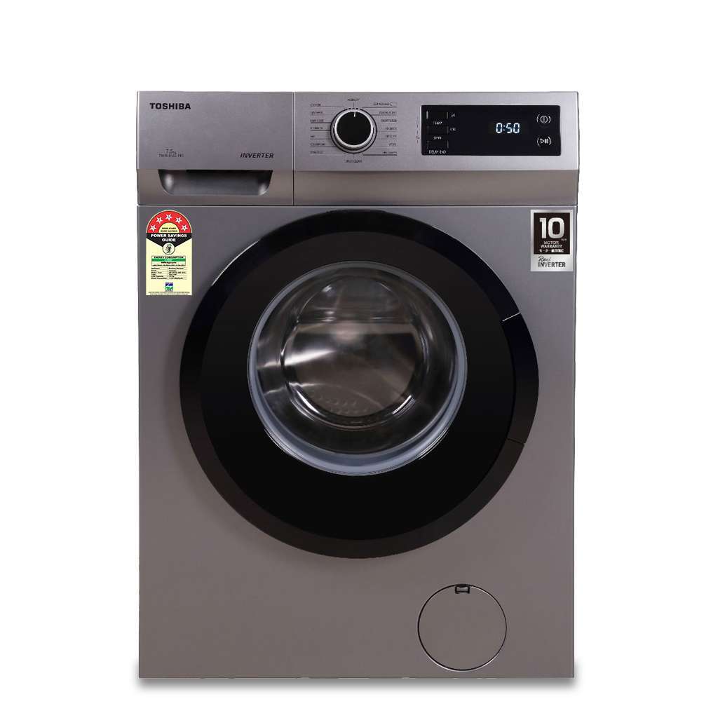 Toshiba 7.5 Kg 1200 Rpm Front Load Washing Machine TW-BJ85S2-IND(SK) Banner 3