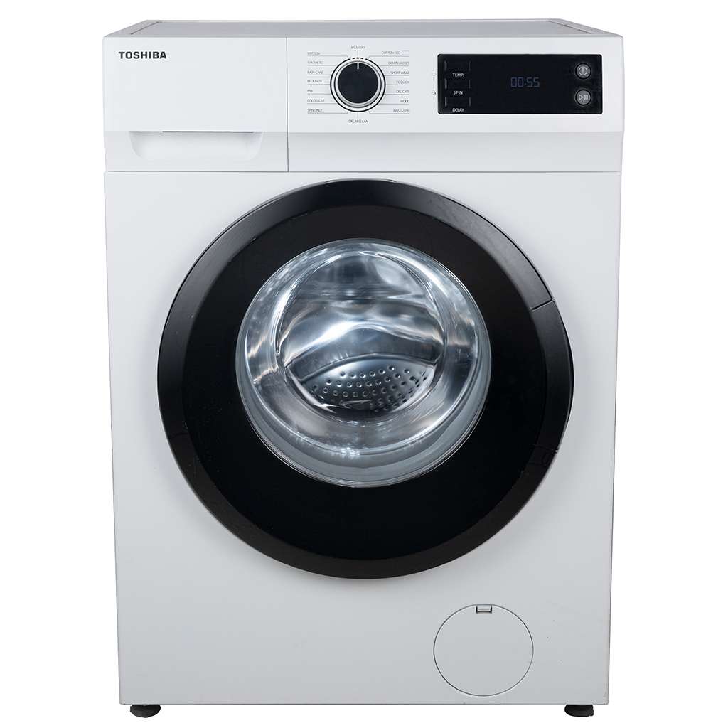 Toshiba 8.0 Kg 1200 Rpm Front Load Washing Machine TW-BJ90S2-IND(WK) Banner 1