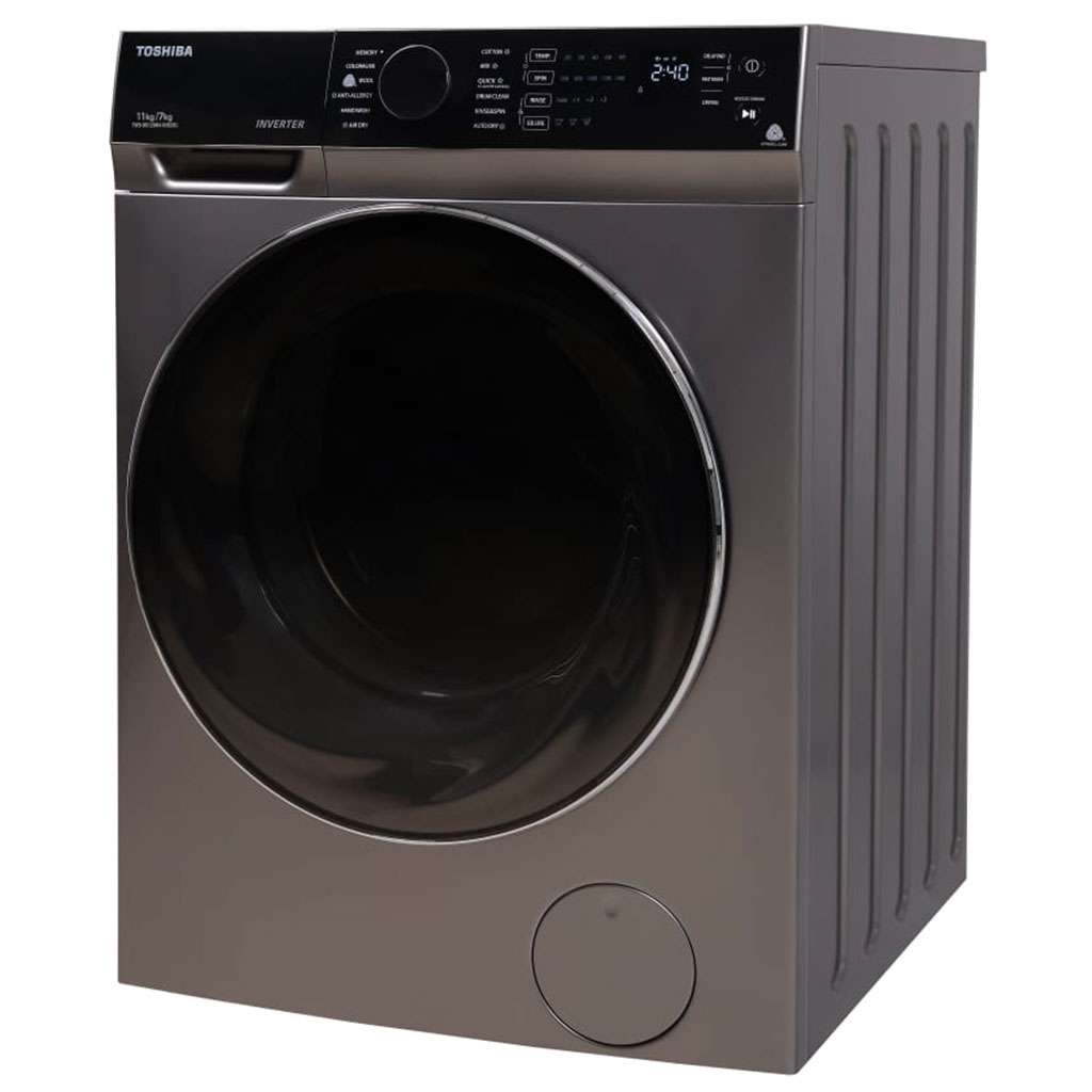 Toshiba 11.0/7.0 Kg 1400 Rpm Front Load Washer Dryer TWD-BK120M4-IND(SK) Banner 2