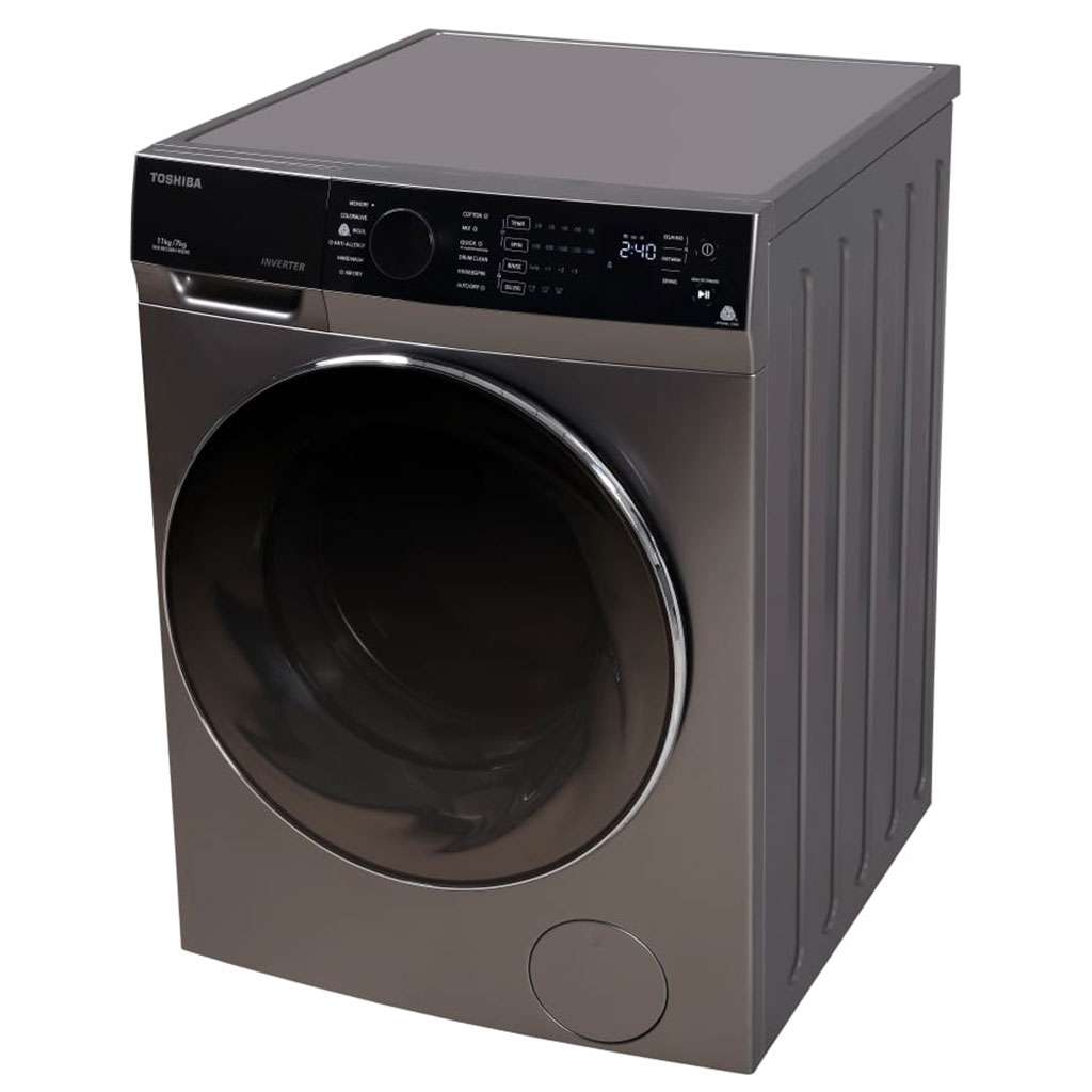 Toshiba 11.0/7.0 Kg 1400 Rpm Front Load Washer Dryer TWD-BK120M4-IND(SK) Banner 3