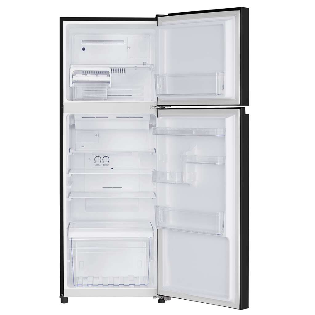 toshiba black fridge