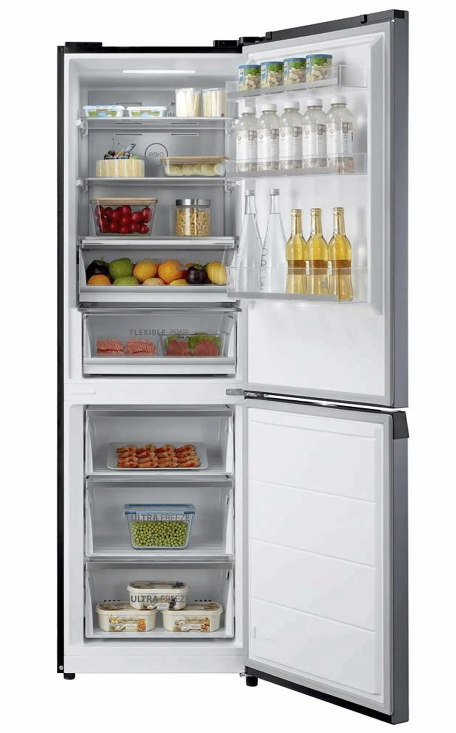 ШИРОКИЙ ДВУХДВЕРНЫЙ ХОЛОДИЛЬНИК TOSHIBA GR-RB449WE-PMJ
