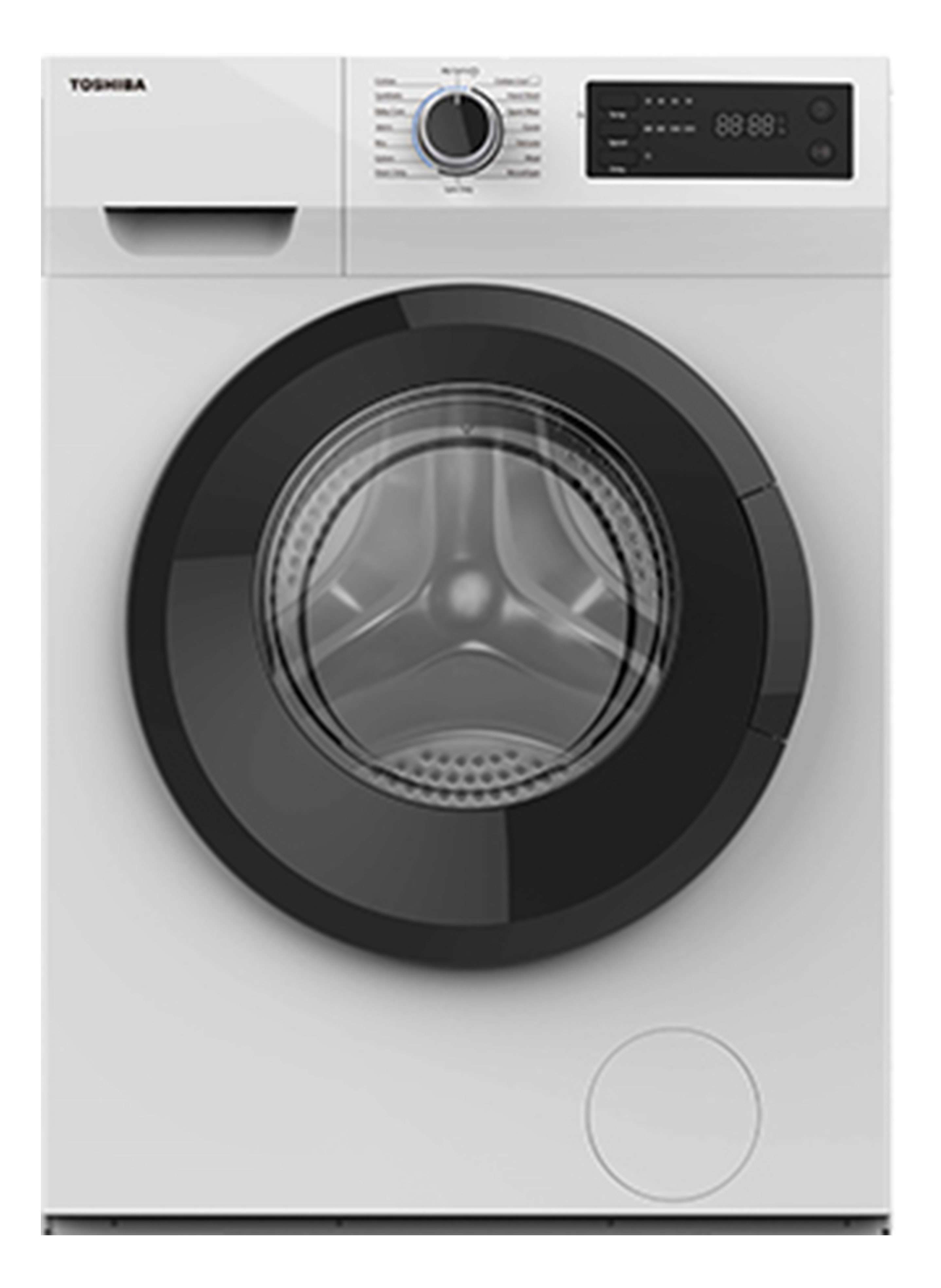 Front Load Washer Dryer White Control Panel 