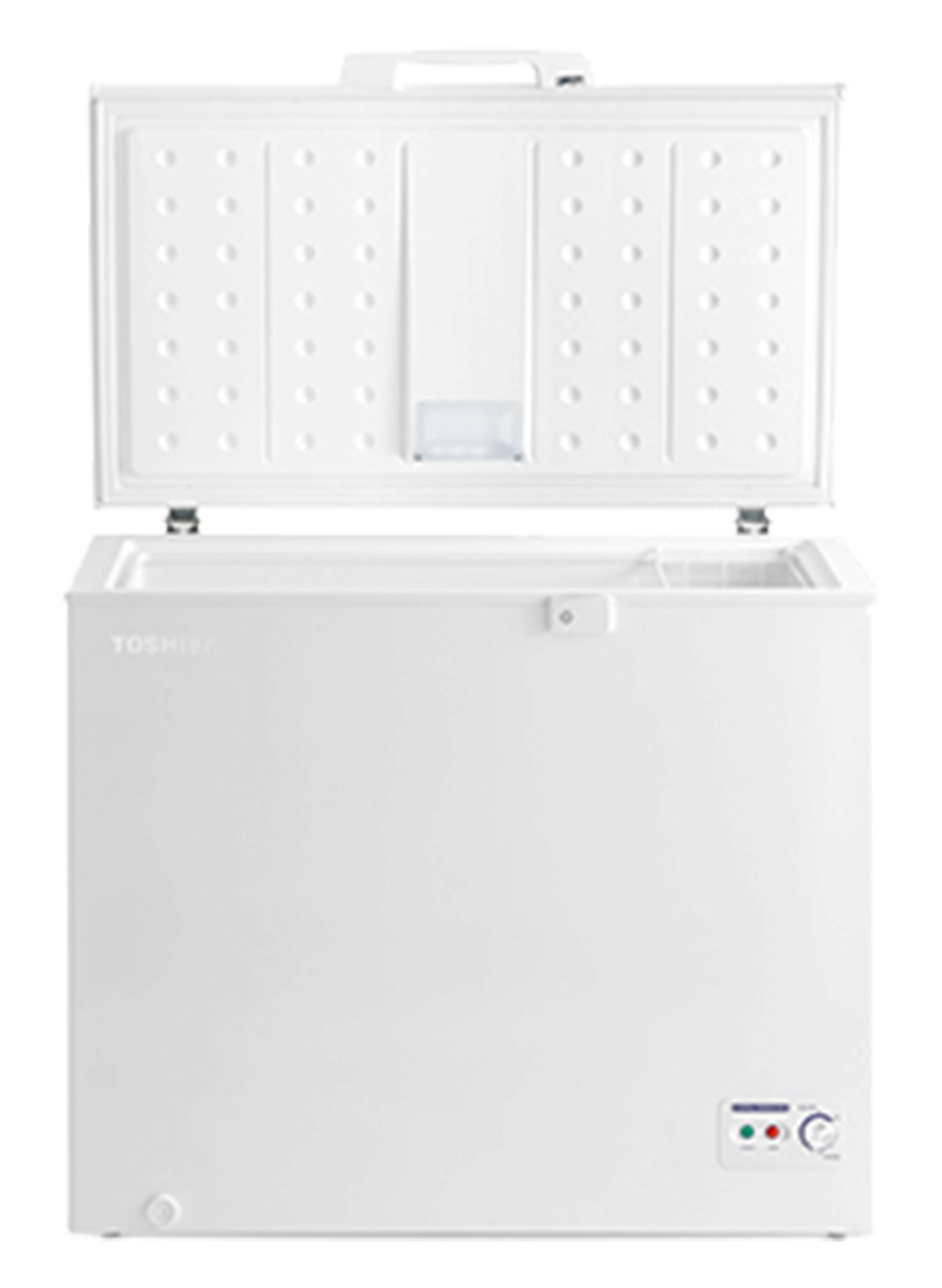 Chest Freezer In Side View 