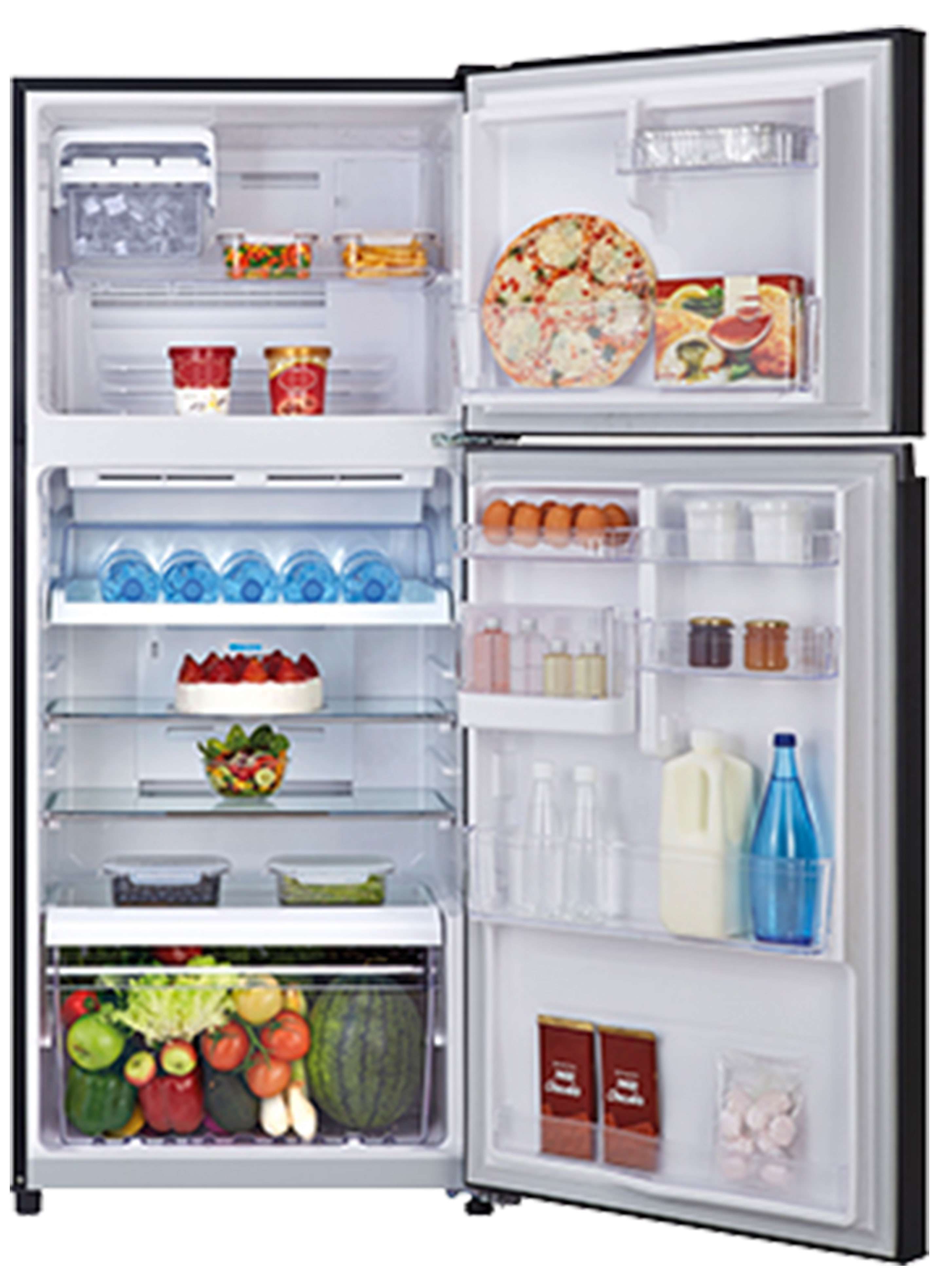 Glass Door Refrigerator 409L