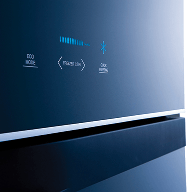 Glass Door Refrigerator Control Panel