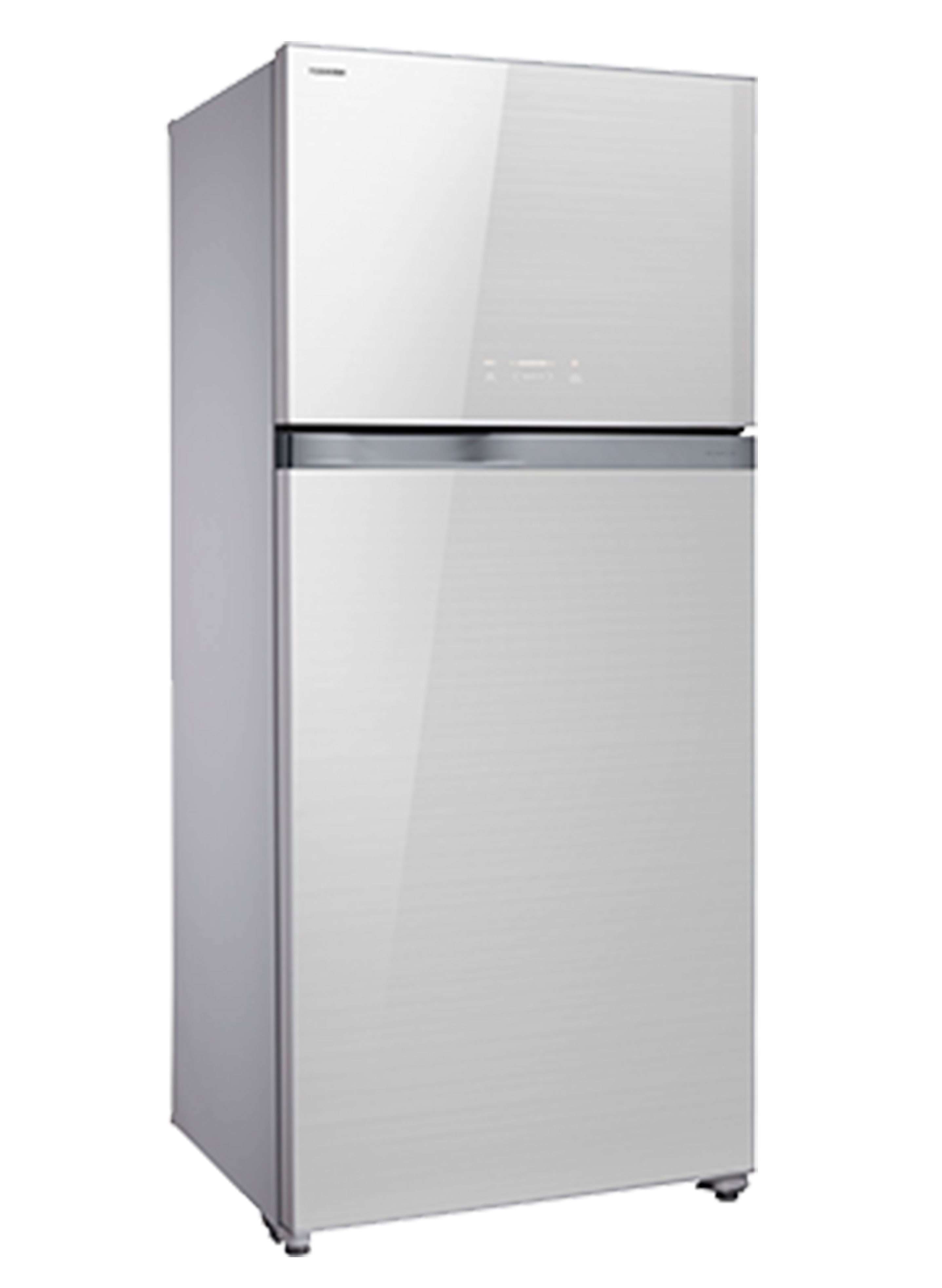 Glass Door Refrigerator 608L Side View