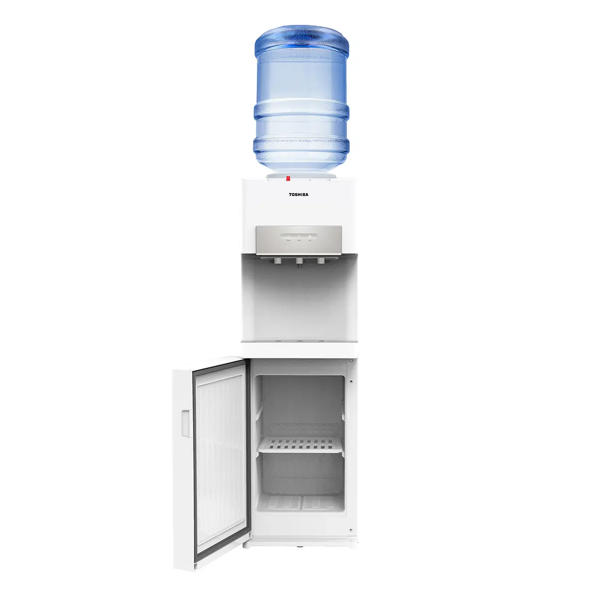 Free-Standing Water Dispenser with Top Loading