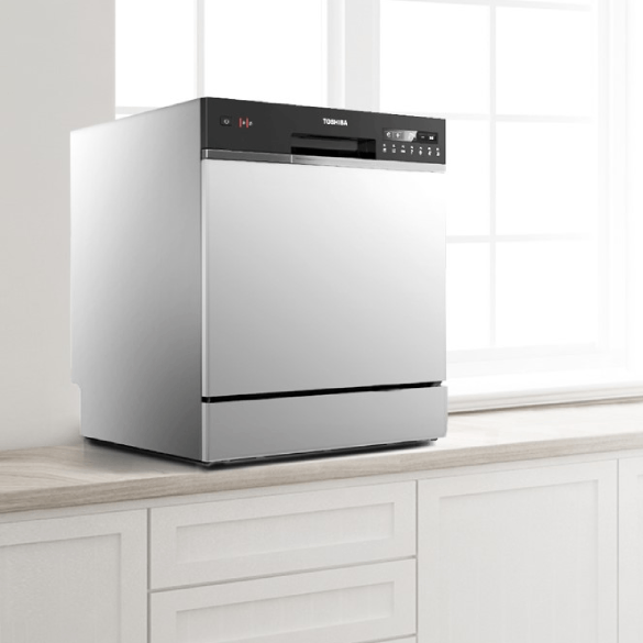 Table Top 8 Places Settings Dishwasher | DW-08T1(S)-MY | Toshiba ...