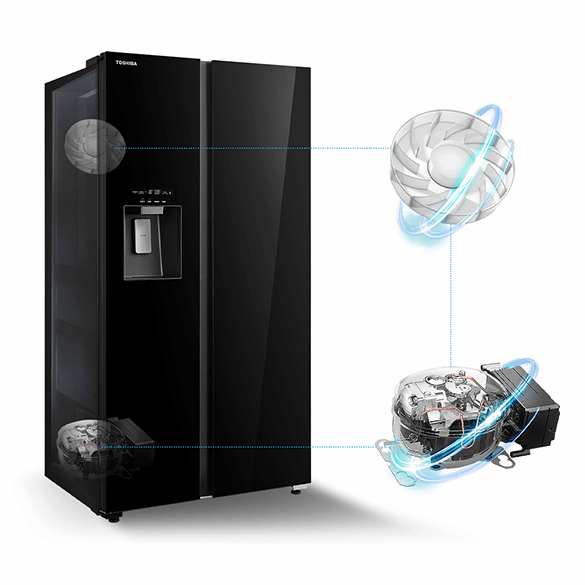 Toshiba fridge ice maker new arrivals