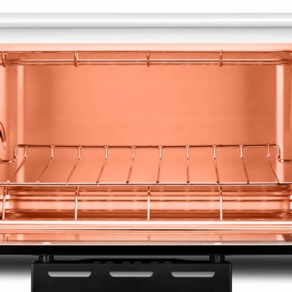 Copper toaster outlet oven