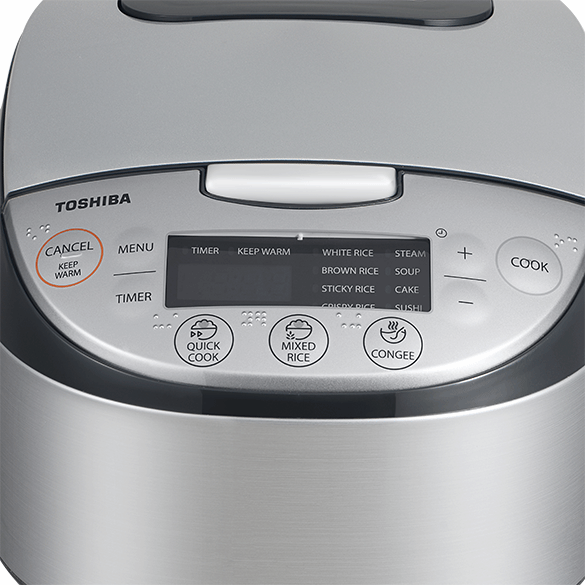 TOSHIBA Rice Cooker 1.8L Digital RC-18DR1TMY(S)