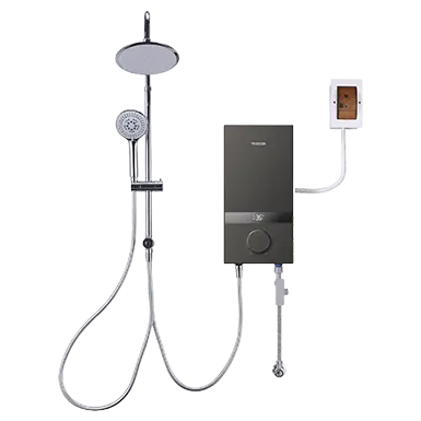 SensTemp™ Instant Electric Water Heater (With Pump + Rain Shower)