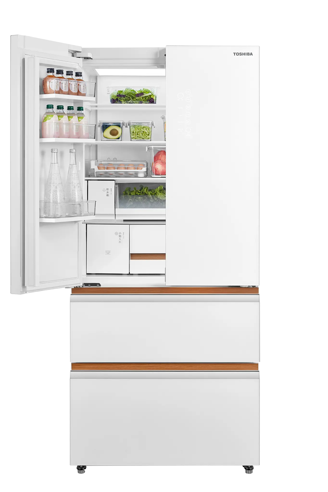 Japandi French Door Refrigerator