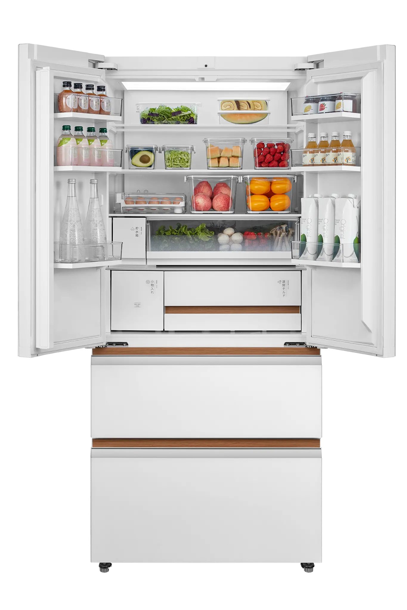 Japandi French Door Refrigerator