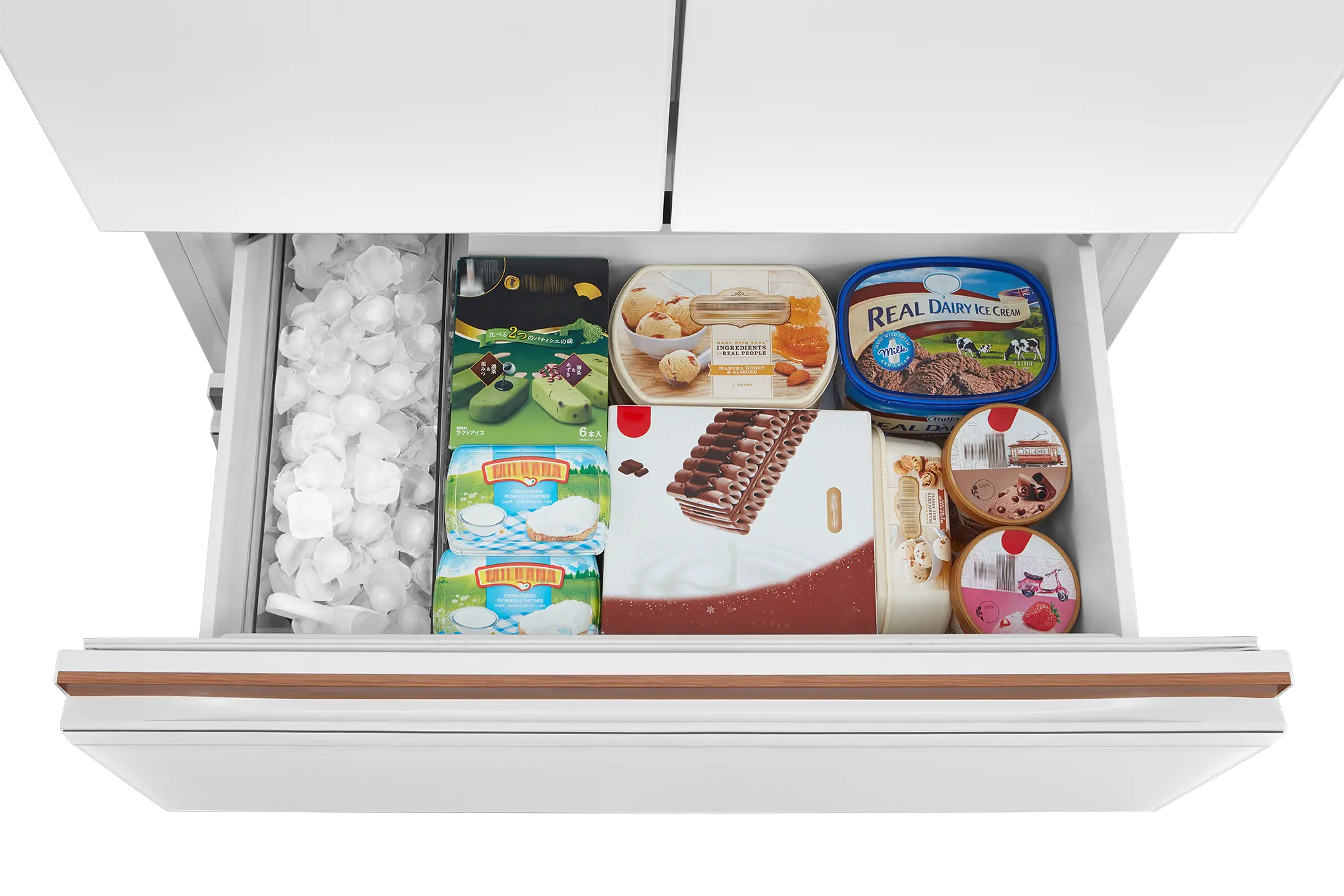 Japandi French Door Refrigerator
