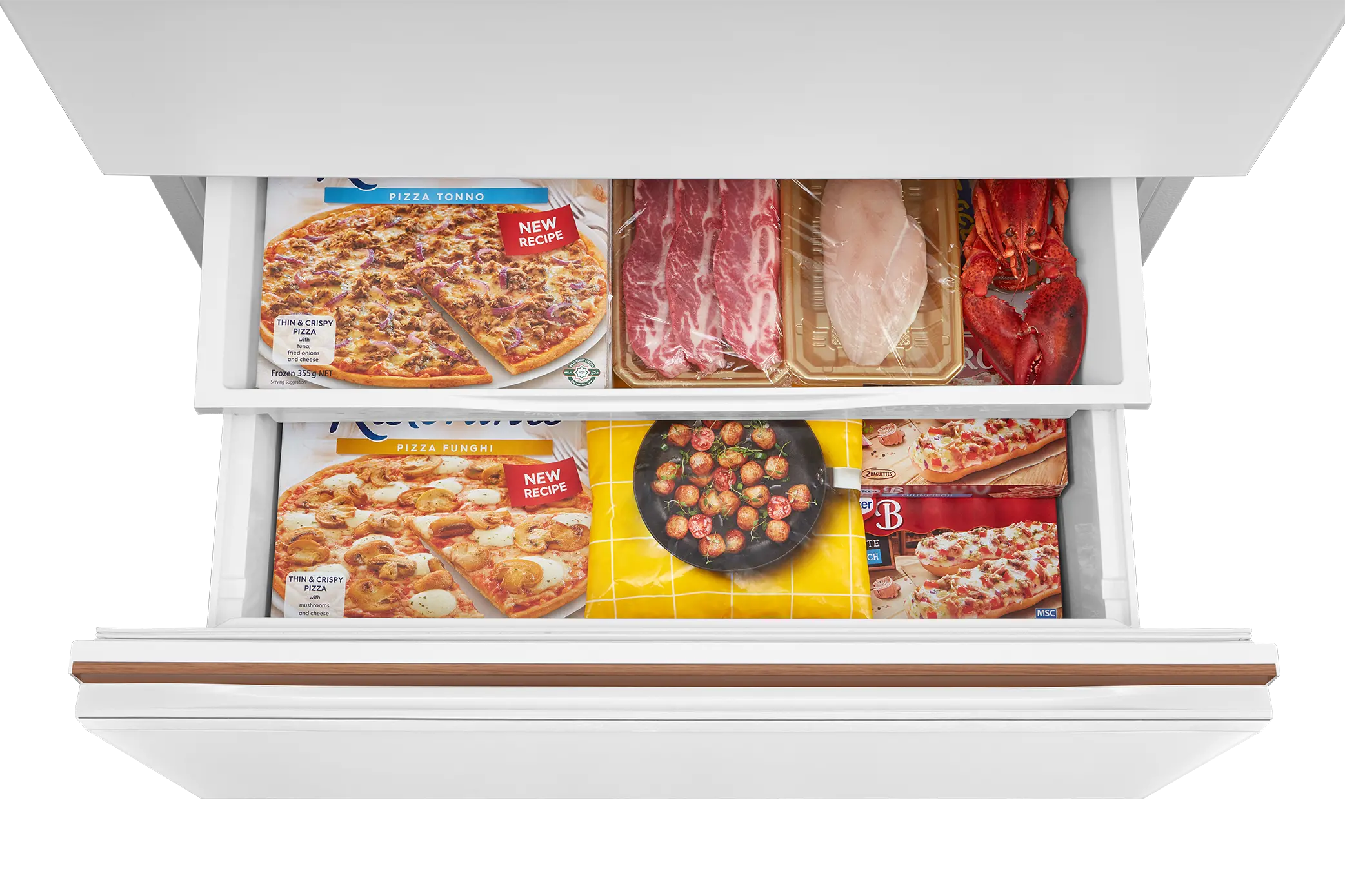 Japandi French Door Refrigerator